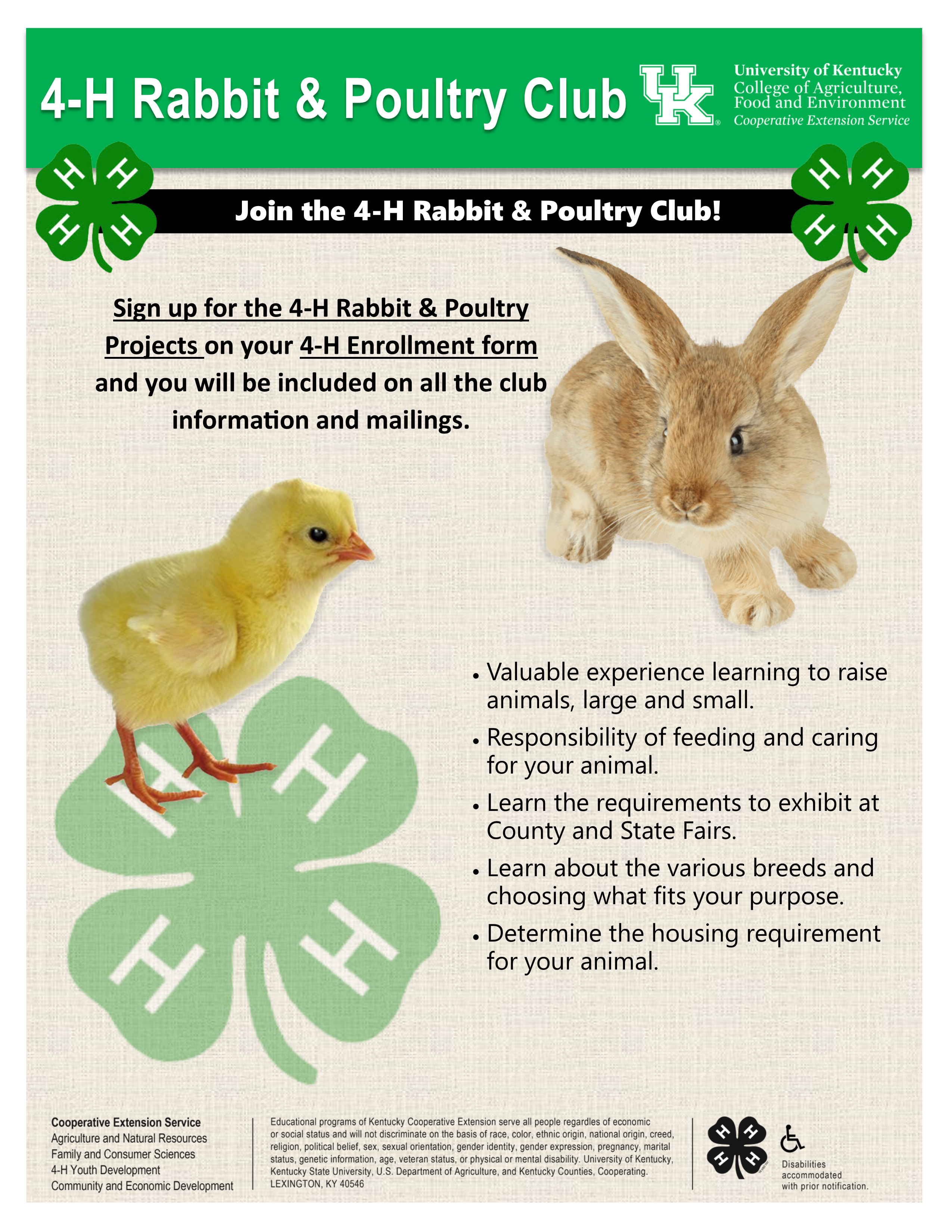 Rabbit Poultry Club