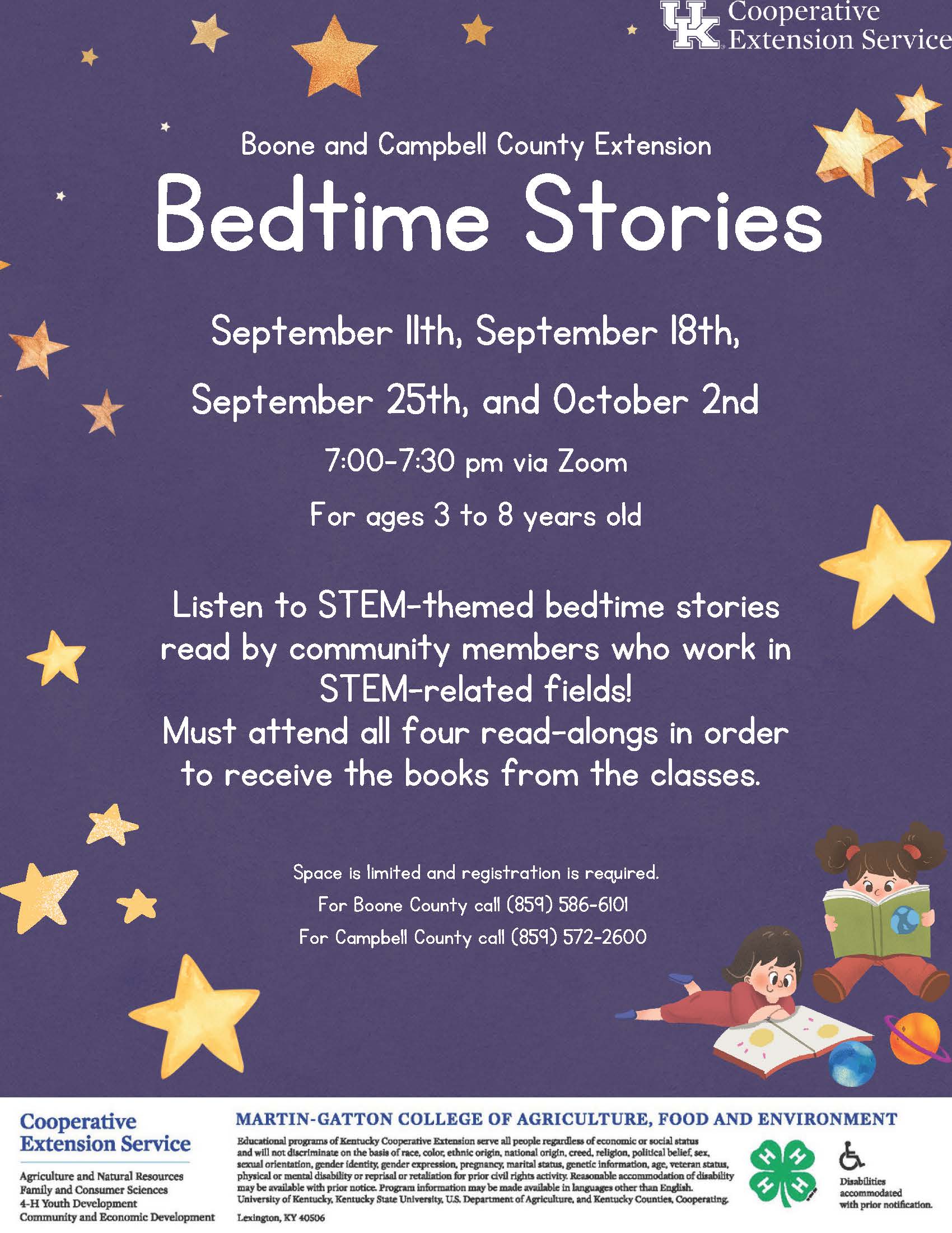Bedtime Stories Flyer