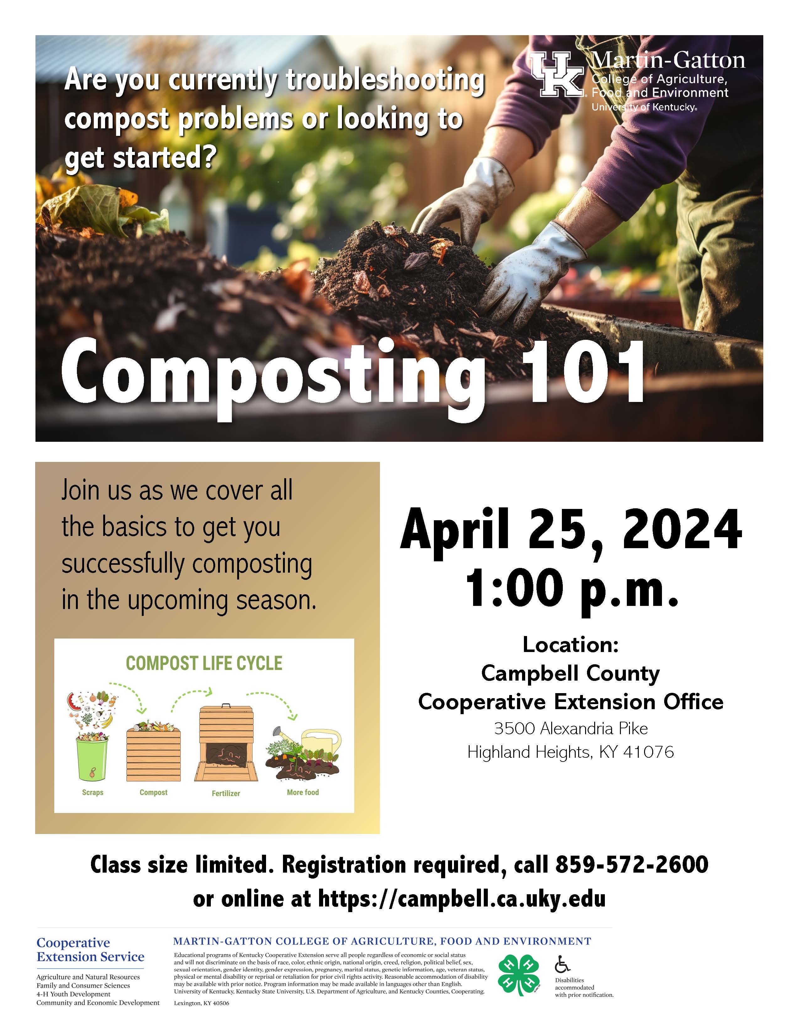 Composting 101 Flyer
