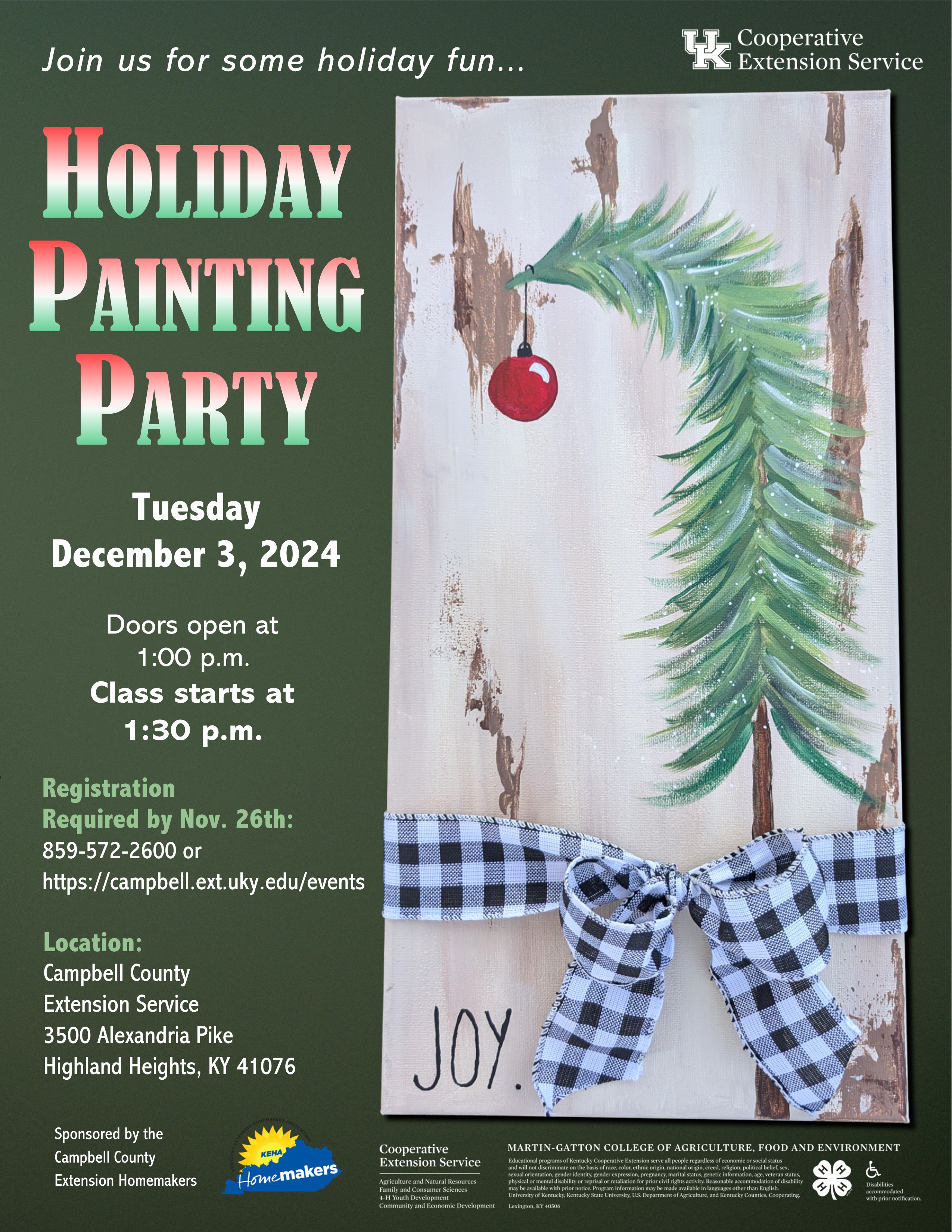 Holiday Painting Party