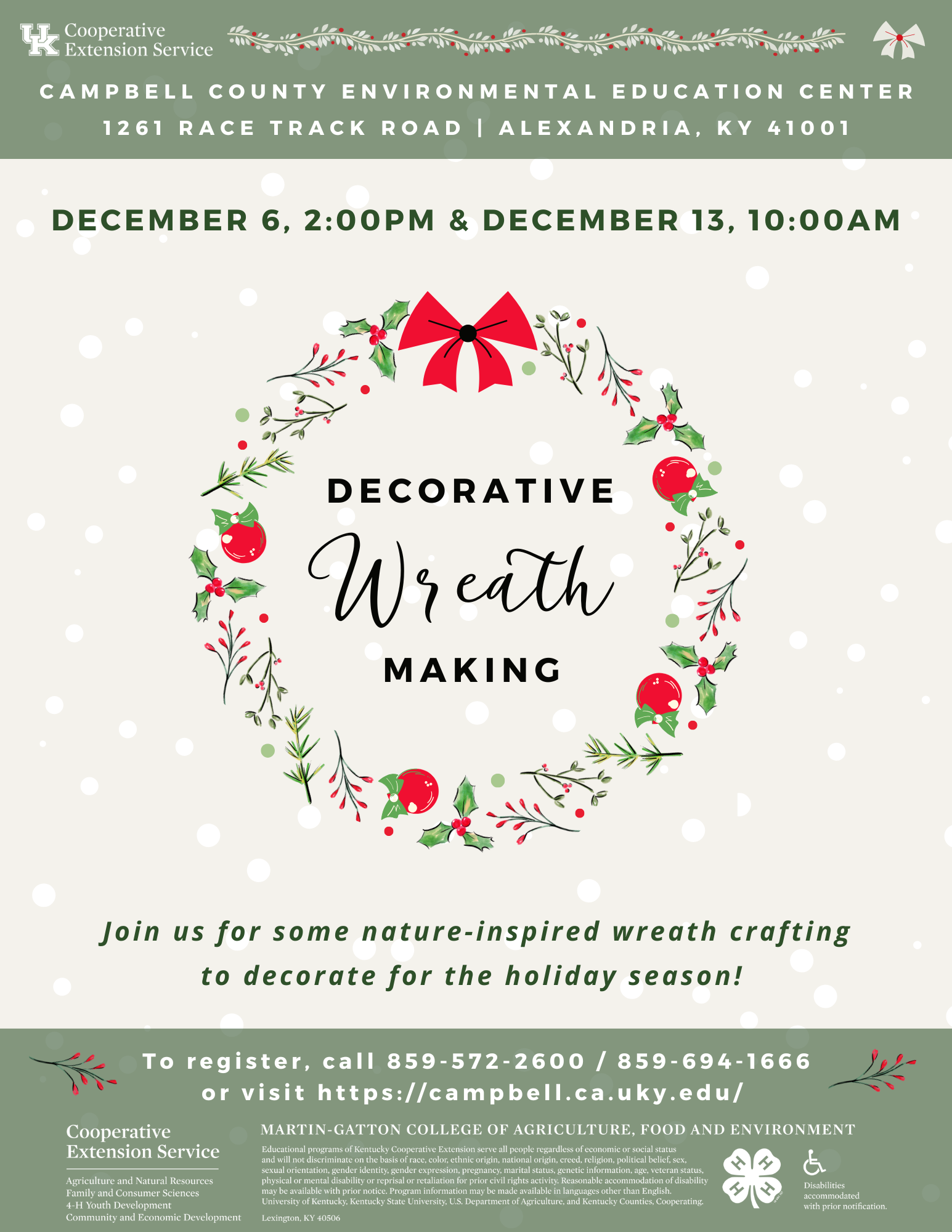 Decorative Wreath Making