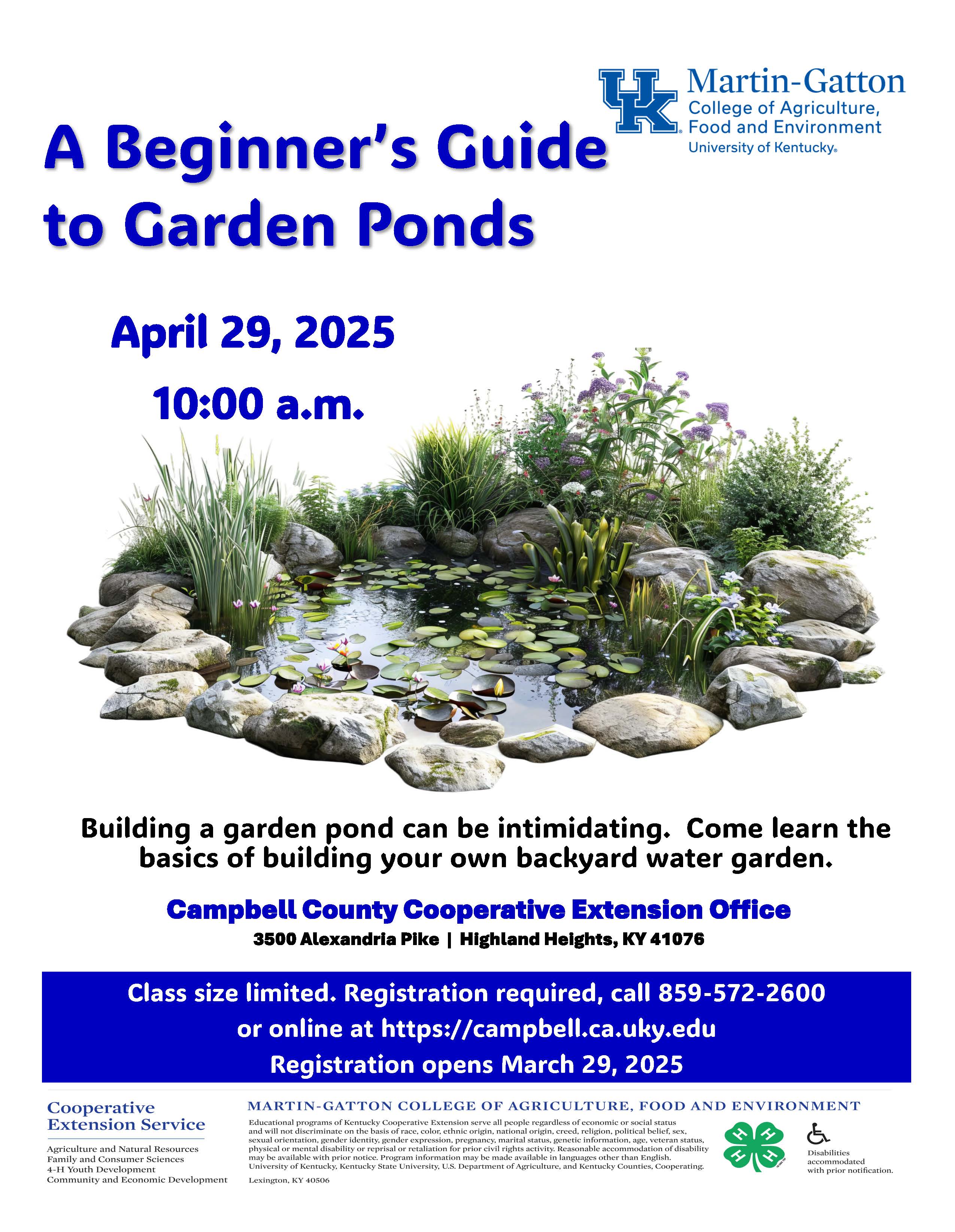 Garden Ponds