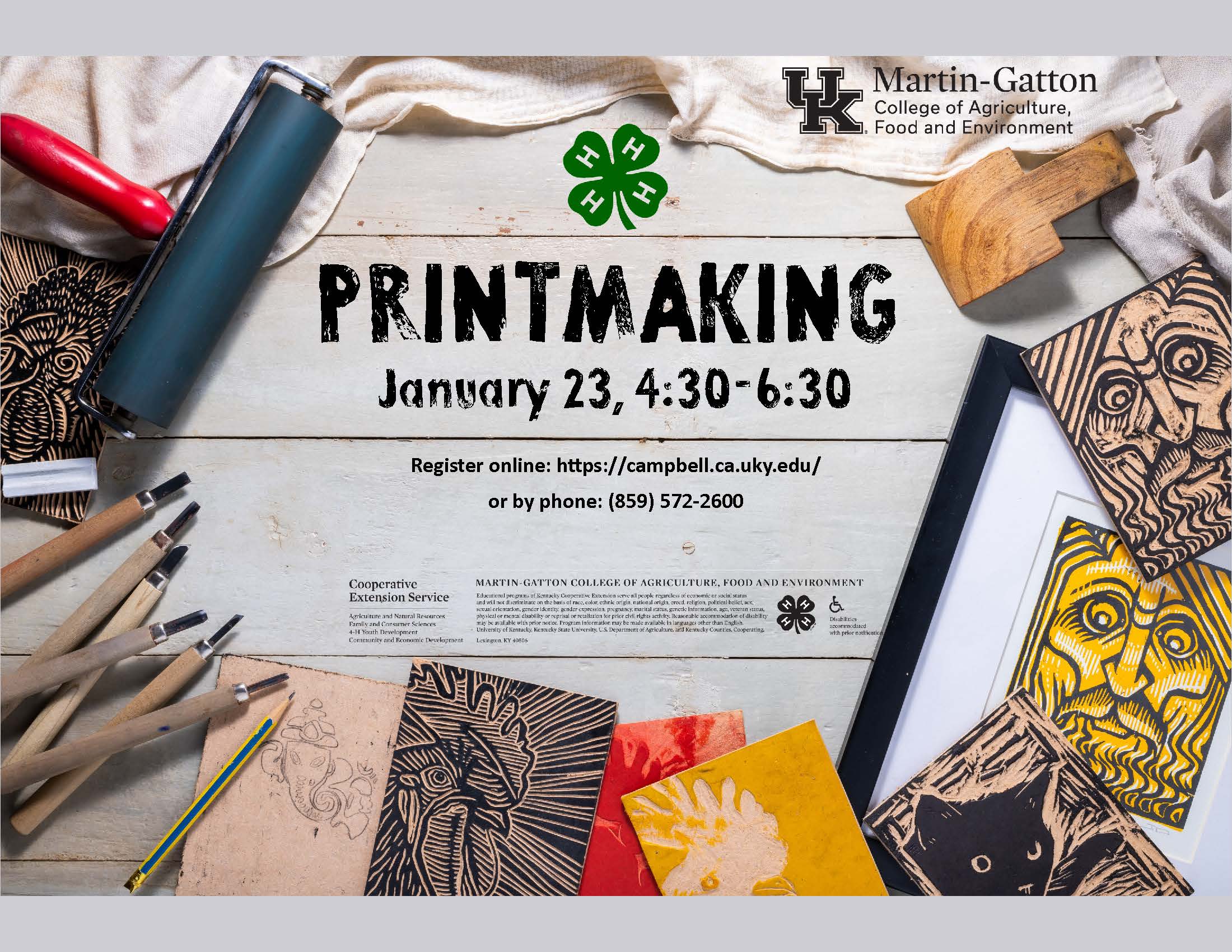 4-H Printmaking