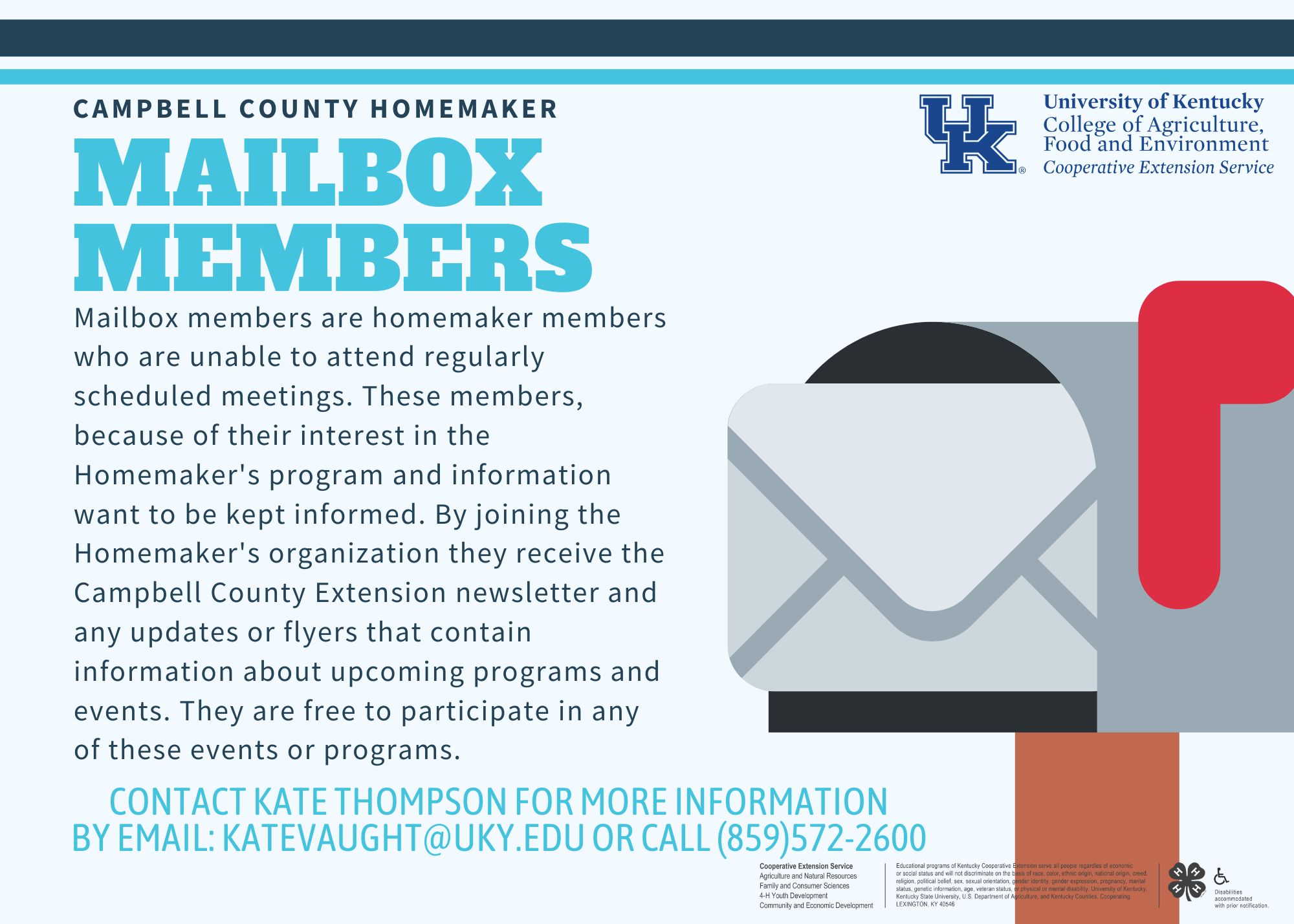 Mailbox Club Flyer