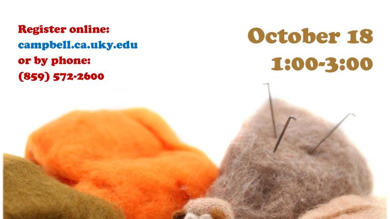 Fall Break Felting